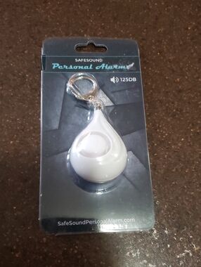 Collectible Key Chain Plastic 3"in Safesound Personal Alarm